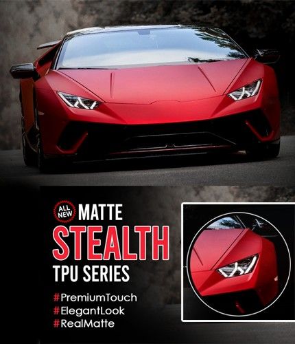 Matte stealth tpu series