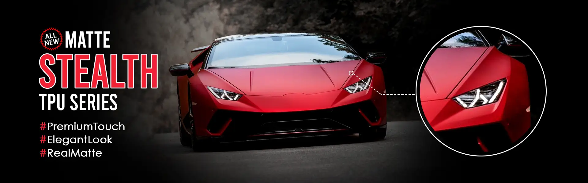 Matte stealth tpu series